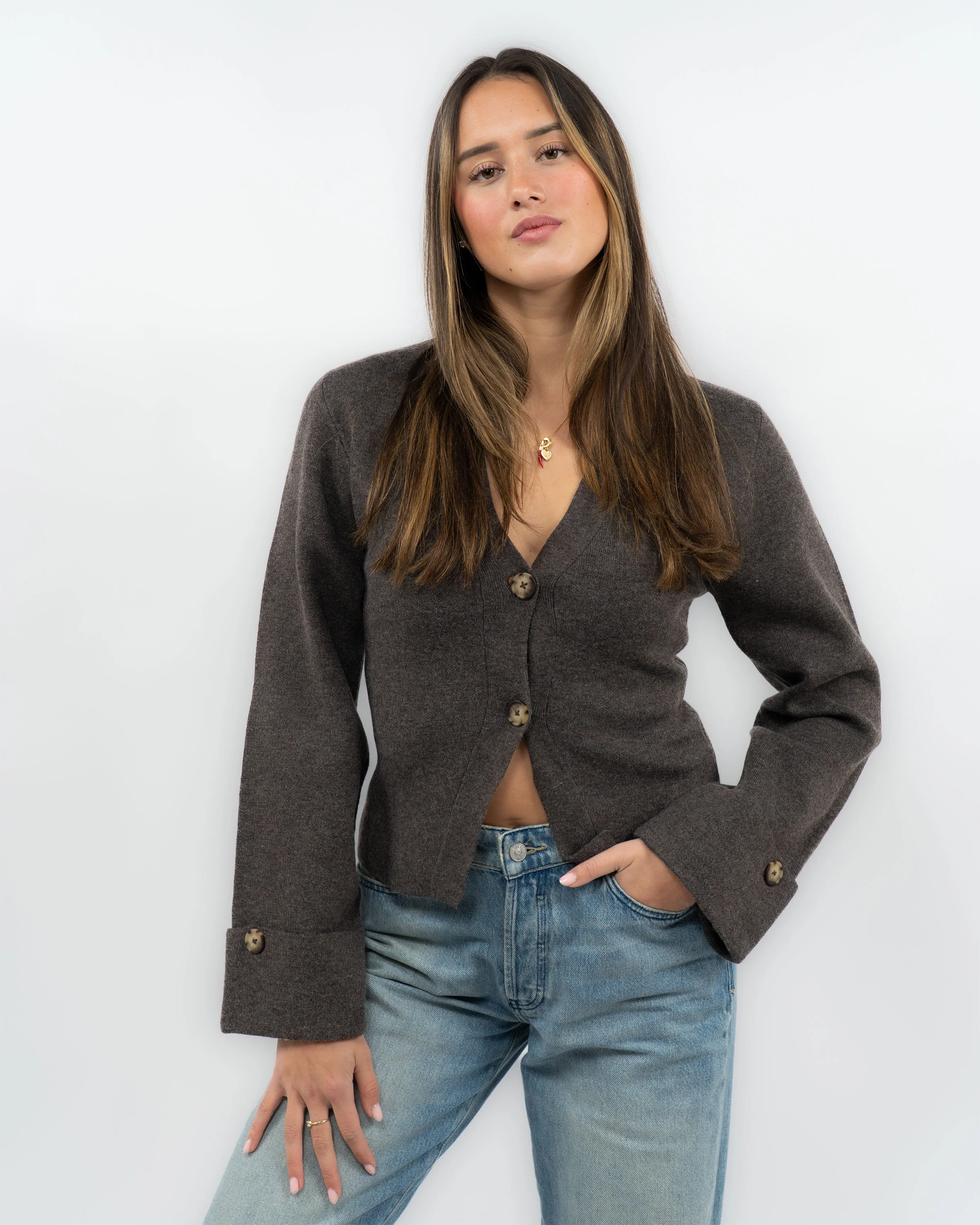 Knitted Sculptured Vest - Image 6